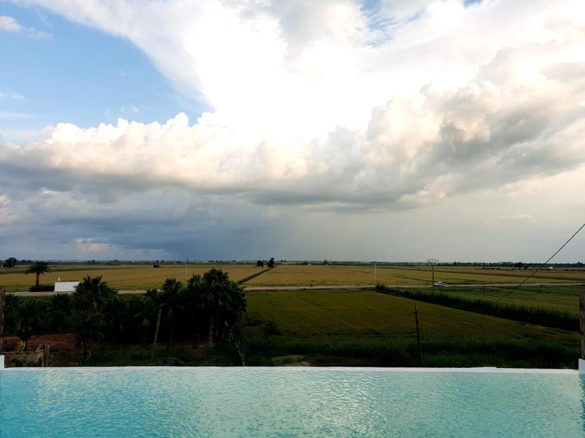 Pensjonat La Finestra Del Delta L'Ampolla Zewnętrze zdjęcie